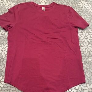 Lululemon Pink Short Sleeve Tee